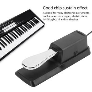 디지털 피아노 페달 서스테인 전자 MIDI 키보드 신디사이저 악기 액세서리