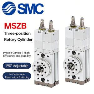 SMC MSZB 시리즈 고정밀 3위치 조절식 로터리 스윙 공압 실린더 MSZA-10-20-30-50A
