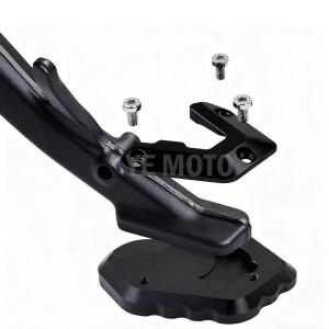 BMW R1300GS 어드벤처 GS ADV 2023 2025용 바이크 오토바이 킥스탠드 풋 사이드 확장 패드 지지판
