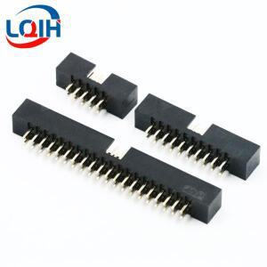 10pcs DC3 2.0mm 피치 6P 8P 12P 14P 20P 30P 34P 40핀 이중 행 남성 직선형 박스 헤더 IDC 소켓 커넥터