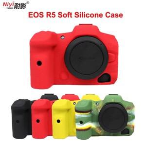캐논 호환 EOS R6 R7 카메라용 R5 R RP 실리콘 케이스 가방 바디 커버 보호 프레임 스킨