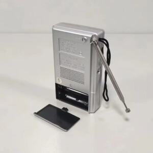 ICF-962 휴대용 포켓 라디오 AM FM 3.5mm AUX 미니 워크맨 2xAA 배터리 야외 스테레오 걷기 하이킹 캠핑