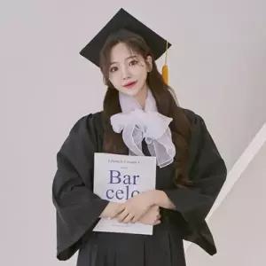 [텐바이텐]교복몰 (대여) 졸업 스카프 학사복 졸업가운 학사모