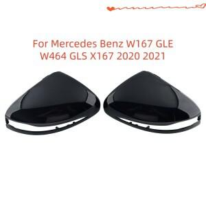 메르세데스 벤츠 W167 GLE 2020 자동차 액세서리 리어뷰 미러 커버 후방 거울 쉘 케이스 하우징