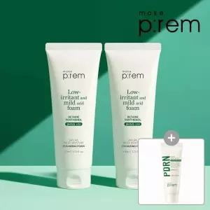 수분보충 [L포인트 최대3천원][공식]메이크프렘 세이프 미 모이스처 클렌징폼 170ml 2개 진정 쿨링 트러블