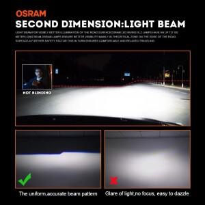 오스람  자동 H7 H4 Led 헤드라이트 전구 9012 HIR2 램프 HB2 9003 H1 HB3 H8 안개 조명 6000K 화이트 12V