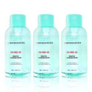 수분보충 브링그린 티트리 시카 센시티브 클렌징 워터 500ml 초미세먼지 세정 3개