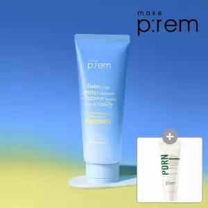 수분보충 [공식]메이크프렘 아미노 리프레시 클렌징 밤 100ml 진정 쿨링 트러블피디알엔 클렌징밀크21ml
