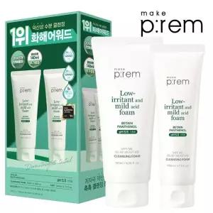 수분보충 [공식] 메이크프렘 세이프 미 릴리프 모이스처 클렌징 폼 180ml안티에이징 주름개선 탄력강화140m
