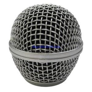 P9FA 마이크 그릴 헤드 금속 메쉬 커버 SM58S PGX24 SLX4 수리
