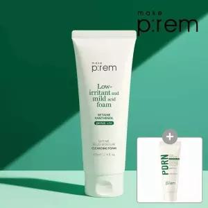 수분보충 [공식]메이크프렘 세이프 미 모이스처 약산성 클렌징폼 170ml 진정 쿨링 트러블피디알엔 클렌징밀