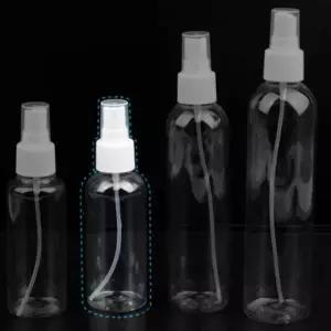 120ml 스프레이형 투명 용기 화장품통 섬유유연제통 화장품공병 미스트통 리필 공병