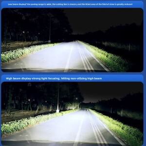 300W 250000LM 2개 미니 H4 H7 LED 헤드라이트 전구 H1 9005 HB3 무선 자동차 헤드램프 다이오드 램프 12V