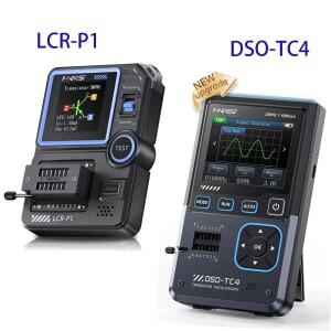 FNIRSI DSO-TC4 3-IN-1 10MHz 48MSa/s 디지털 오실로스코프 트랜지스터 테스터, LCR-P1 커패시터