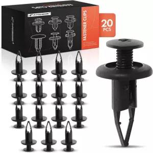 A 20PCS 범퍼 커버 리테이너 클립 타 캠리 998203 코롤라 998204 아발론 솔라라 자동차 나일론 푸시 핀