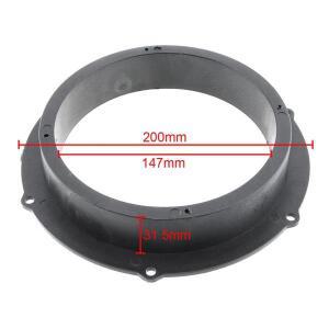 2개 6.5인치 자동차 스피커 스페이서 어댑터 거치대 브래킷 링 트위터 스코다 파사트 티구안용