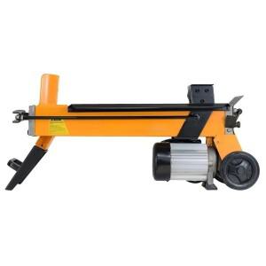 노란색 5톤 1500W 전기 장작 쪼개기 휴대용 목재 절단기 컴팩트 사이즈 43.11x13x20.28 가정 및 정원용