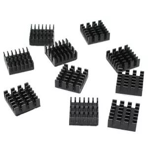 DGZI 히트싱크 0PCS 4x4x7mm 알루미늄 라디에이터 냉각 핀( 파이 VGA RAM IC 칩 모스펫 SCR용 880 열 )