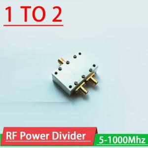 5-1000Mhz 전력 분배기 RF UHF 433M 915M 868M SDR Miner Ham 라디오 증폭기 용 1 ~ 2 결합기