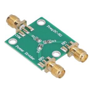 DC 5GHz 6dB 0.5W 저항 전력 분배기 모듈 RF 2방향 보드