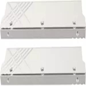알루미늄 합금 DDR5 메모리 히트싱크 쿨러 RAM용 교체 수냉 시스템 2Pcs 실버