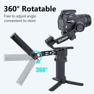 DJI Ronin RS4 RS3 프로 미니 RS2 카메라 짐벌 안정기 핸들 슬링 그립 장착 확장 매직 암 접이식 L 브래킷