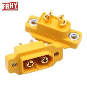 2PCS XT60E-M 수 플러그 커넥터  60A/100A 고전류 레이싱 모델/멀티콥터/DIY 드론 부품용
