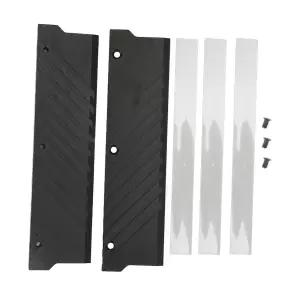 GOWENIC DDR5 방열판 메모리 모듈 컴퓨터 수냉식 시스템용 방열 스티커가 부착된 알루미늄 합금 RAM 쿨러