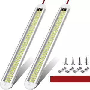 12V LED 실내등 바 CT 캡트 1500LM 8W DC 12볼트 스트립 라이트 ON/OFF 스위치 포함 밀폐 화물 트레일러 카