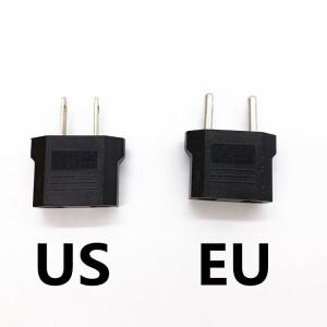 1PCS 유럽 미국 EU 플러그 어댑터 일본 여행 전원 콘센트 변환기 소켓