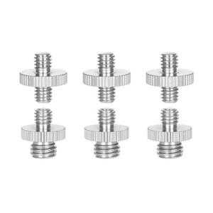 1/4인치 수커넥터 3/8인치 수커넥터 카메라 스크류 마운트 어댑터 삼각대 모노포드 링 라이트용 나사