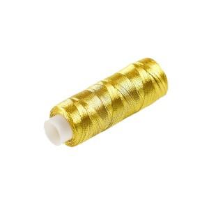200 원사 골드 실버 스레드 금속 밝은 빛 DIY 패치 워크 가정용 재봉틀 자수 TJ9757
