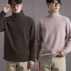 스댕클럽 빅사이즈 부드러운보온기모폴라니트 SRT6019
