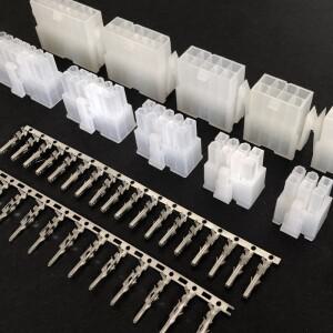 4.2mm5 세트/배치 5557/5559 자동차 하네스 커넥터 2-18/24 핀 암수 터미널 플러그 키트 컴퓨터 전원 케이