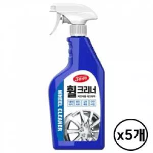 카렉스 3분세차 휠크리너 650ml 5개