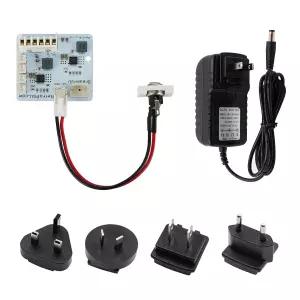 BITFUNX DreamPSU2.0 전원 공급 장치 12V 교체 키트 - 드림캐스트 콘솔용 GDEMU USB-GDROM 및 오리지널