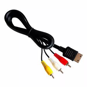 복합 AV 케이블 세가 드림캐스트 DC128 1.8M/6FT와 호환되는 RCA 오디오 비디오