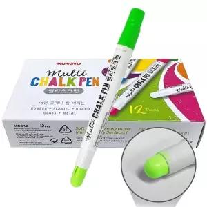 TBZ 워터초크 칠판 보드펜 다용도 초크펜 12P
