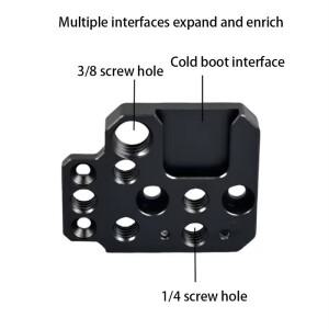 어댑터 보드 확장 플레이트 1/4 3/8인치 홀 콜드 슈 스태빌라이저 연장 DJI 로닌 RS3/RS2/RSC2/SC/S 짐벌