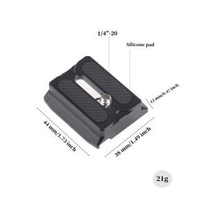 DJI Ronin RS3 미니 RS3PRO/3/2/C2 /RS4/RS4 프로 안정기 상부 퀵릴리스 플레이트 삼각대 모노포드용