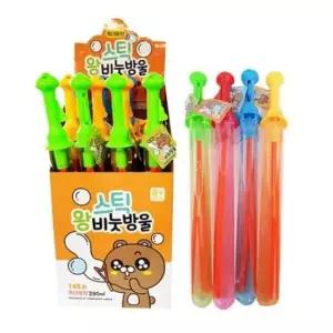 소모품 재미존 3000 스틱 왕 비누방울 64개입 박스(64개입) 45cm 280ml