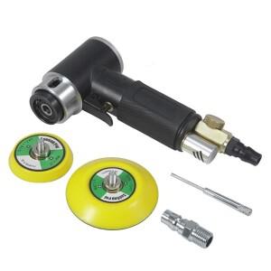 압축 공기 궤도 샌더 폴리셔 15,000 RPM 고속 연마기 2/3 인치 디스크 포함