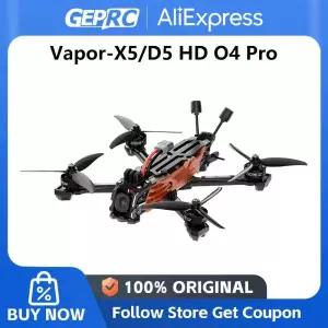 드론액세서리 GEPRC Vapor-X5 D5 HD O4 Pro FPV 드론 5인치 에어 VTX RC 쿼드콥터 프리 4K120fps 녹화 2207
