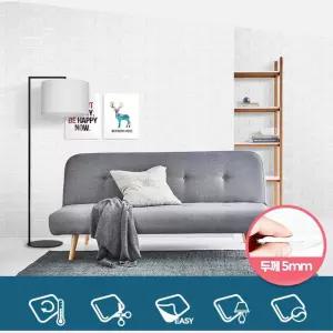 벽돌 폼블럭 시트지 쿠션 스티커 단열벽지 20M 보온 4계절 붙이는 DIY 공사
