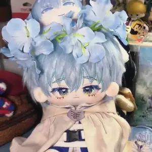 프리렌 박제 20cm Anime Frieren Beyond Journeys End Himmel Figure 플러시 드레스 코튼 인형 팬 컬렉션