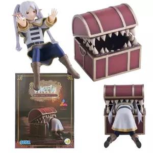 프리렌 10CM Anime Sousou no Frieren 그림 보물 상자 괴물 인형 액션 피규어 PVC 만나보세요