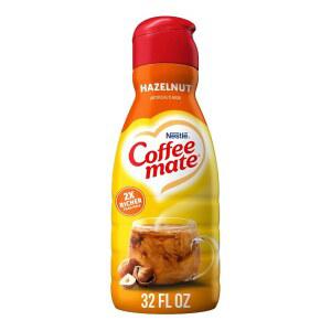 커피 메이트 헤이즐넛 맛 크리머, 비유용, 글루텐 프리, 커피용 액체 63인분
