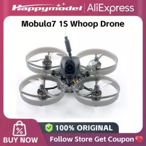 드론액세서리 Happymodel Mobula7mobula 7 1S 75mm 마이크로 FPV Whoop RC 레이싱 드론 58G Openvtx 400mW