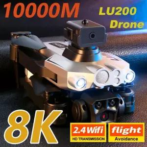 드론액세서리 KBDFA 2025 LU200 드론 8K 5G GPS 전문 HD 항공 사진 트리플 카메라 WIFI 장애물 회피 10000M