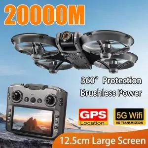 드론액세서리 S156 스크린 미니 드론90개 ° 전기 8K HD 카메라 WiFi 라이트 플로우 드론 포켓 장애물 회피